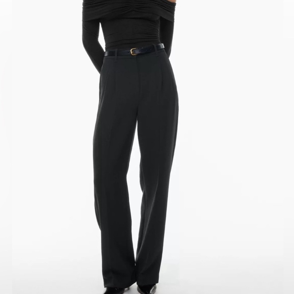 Aritzia Wilfred Effortless Pant Black size 00